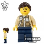 LEGO City Mini Figure Swamp Police Female Officer