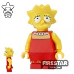 LEGO The Simpsons Lisa Worried