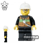 LEGO City Mini Figure Fire Glasses