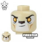LEGO Mini Figure Heads Lion Warrior