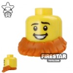 LEGO Hair Beard Dark Orange