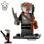 Custom Design Mini Figure Jasbrick Steampunk Soldier