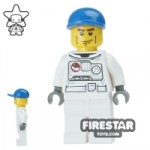 LEGO City Mini Figure Spacesuit and Blue Cap