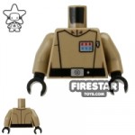 LEGO Mini Figure Torso Imperial Officer Uniform