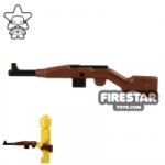 BrickForge Gewehr 43 RIGGED System Reddish Brown and Black