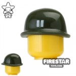 BrickForge M1 Helmet Army Green Captain Print