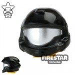 BrickForge Shock Trooper Helmet Black and Silver