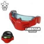 BrickForge Ballistic Mask Red and Trans Light Blue