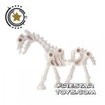 LEGO Animals Mini Figure White Skeletal Horse