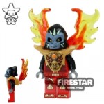 LEGO Legends of Chima Mini Figure Gorzan with Flame Wing Armour