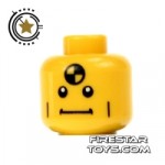 LEGO Mini Figure Heads Crash Test Dummy Head