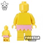 LEGO Skirt Short Fringe Bright Pink