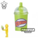 LEGO Squishee Cup with Straw Lime
