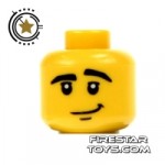 LEGO Mini Figure Heads Cool Dude