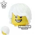 LEGO Hair Choppy White