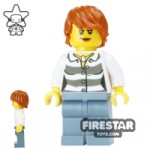 LEGO City Mini Figure Swamp Police Female Crook