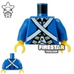 LEGO Mini Figure Torso Bluecoat Soldier Uniform