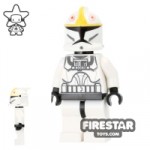 LEGO Star Wars Mini Figure Clone Pilot Black Head