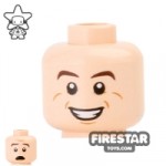LEGO Mini Figure Heads Cheerful Smile