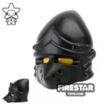 BrickWarriors Pig Snout Helmet Black