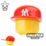 Custom Design Headgear New York Cap Red
