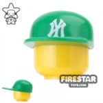 Custom Design Headgear New York Cap Green
