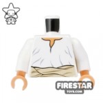 LEGO Mini Figure Torso Loose White Shirt
