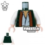 LEGO Mini Figure Torso Pirates of the Caribbean Green Vest