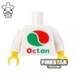 LEGO Mini Figure Torso Octan Logo