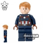 LEGO Super Heroes Mini Figure Captain America No Mask