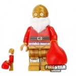 LEGO Star Wars Mini Figure Christmas Santa C-3PO