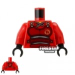 LEGO Mini Figure Torso Ninjago Red Flame Armour