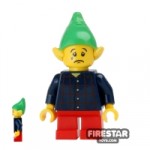 LEGO Holiday Mini Figure Elf Plaid Shirt