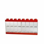 Large Minifigure Display Case 16 LEGO Minifigures Red