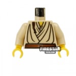 LEGO Mini Figure Torso Star Wars Obi-Wan Kenobi Padawan Braid