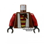 LEGO Mini Figure Torso Adventurer Fur Lined Jacket