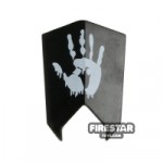BrickForge Goblin Shield Hand Print Black