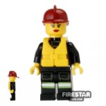 LEGO City Mini Figure  Fire Life Jacket 7