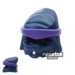 LEGO Ninjago Pointed Headwrap Dark Blue with Purple Band