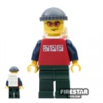 LEGO City Mini Figure Hiker with Backpack