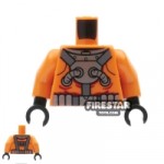 LEGO Mini Figure Torso Orange Diving Suit