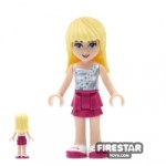 LEGO Friends Mini Figure Stephanie Star Print Top