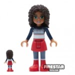 LEGO Friends Mini Figure Andrea Sweater and Red Shirt