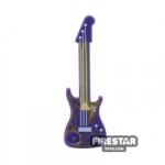 LEGO Electric Guitar Dark Purple and Gold