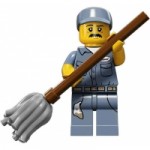LEGO Minifigures Janitor