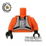 LEGO Mini Figure Torso Star Wars Rebel Pilot