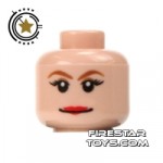 LEGO Mini Figure Heads Arched Eyebrows