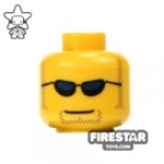 LEGO Mini Figure Heads Sunglasses