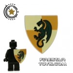 LEGO Green Dragon Shield