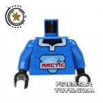 LEGO Mini Figure Torso Arctic Blue